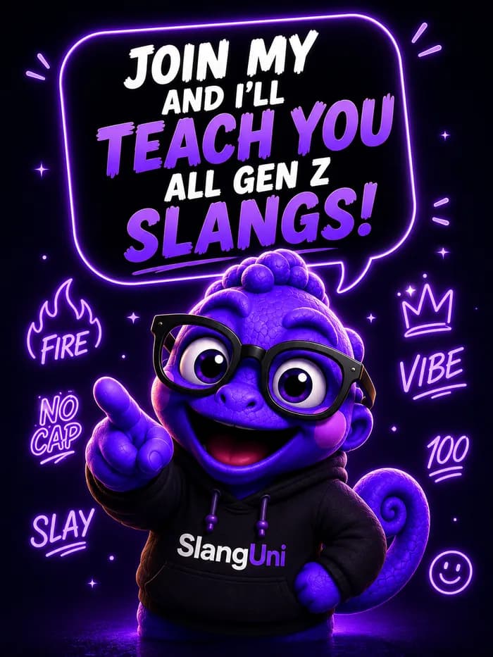 Join SlangUni Mascot